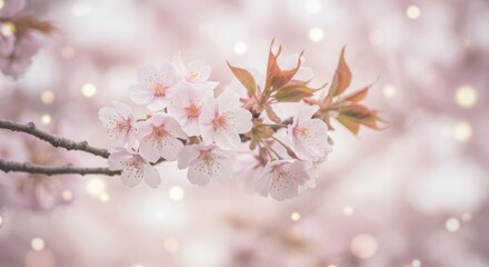 Obraz premium Cherry Blossom on Branch