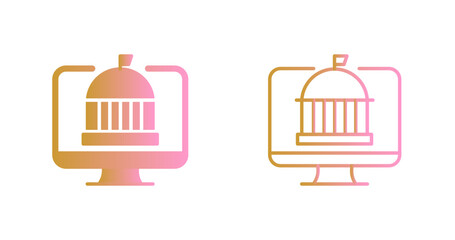 Digital Governance Icon Design