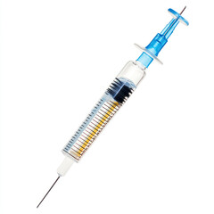 Fototapeta premium syringe isolated on white