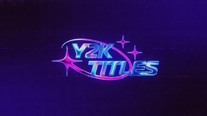 Y2K Retro Title 01