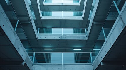 staircase in a building