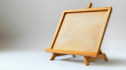 Fototapeta premium Drawing board isolated on white background