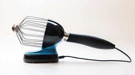Electric hand mixer isolated on white background