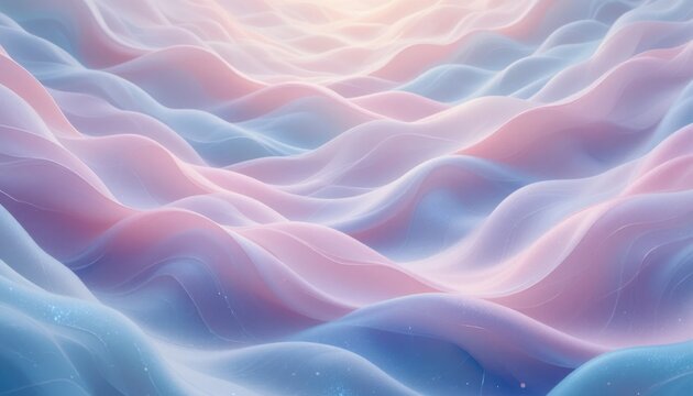 Patrones fluidos y r&iacute;tmicos de colores pastel ondulan suavemente