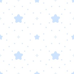 Starry Night Sky Background – Shining Stars, Cosmic Space, Celestial Pattern