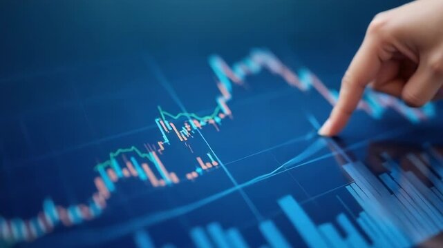 stock market chart