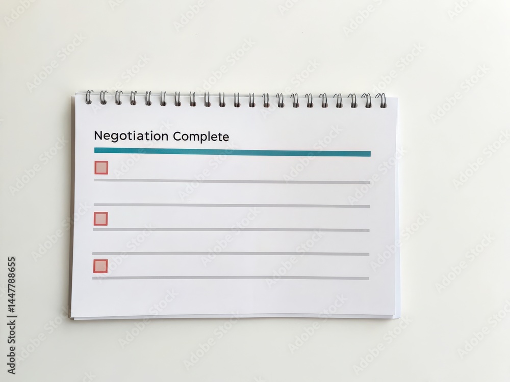 Poster imports strategy aligned with trade agreements concept. notebook displaying 