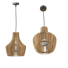 ceiling light wood design