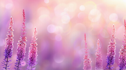 Naklejka premium Park's Kochia flower blooming beautifully in various colors.