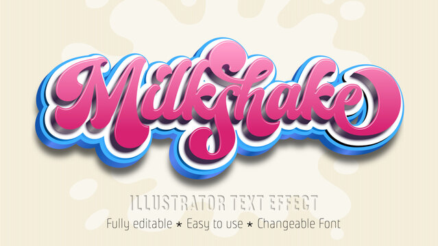 Editable text effect creation graphic design studio illustrator creative space close-up typography concept