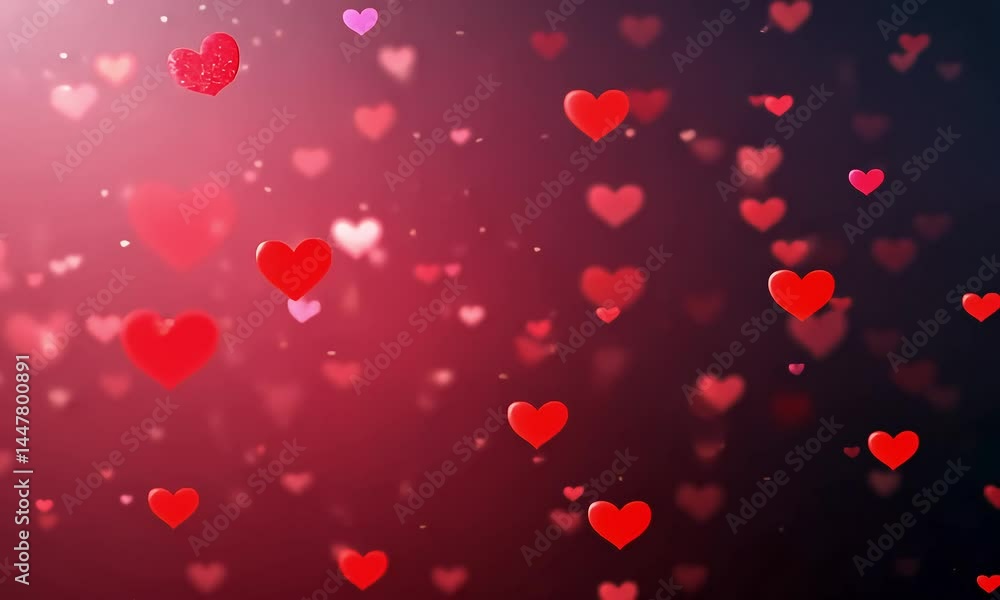 Poster abstract red gradient background