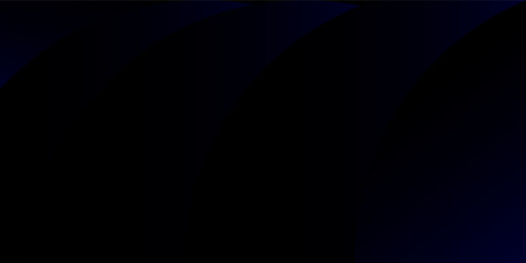 Fototapeta premium Blue and black vector abstract geometrical shape modern background