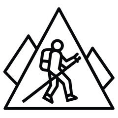 Mountain Hiking Adventure Trek Through Majestic Peaks