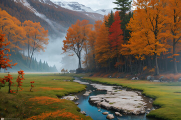 autumn in the forest