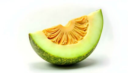 melon on isolated on white background