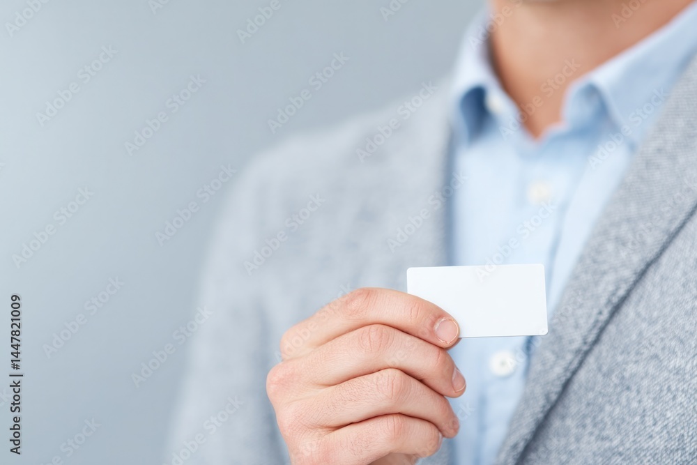 Poster create minimalistic clean image of person of any race age or gender standing thoughtfully with blurr