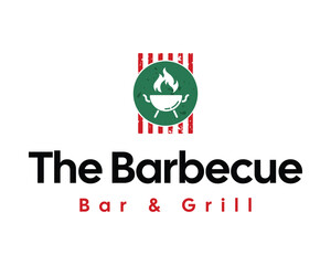 Logo Design for The Barbecue Bar and Grill Premium Grunge Quality