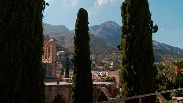 Bellapais Abbey is the ruin of a monastery built by Canons Regular in the 13th century village of Bellapais, Cyprus.