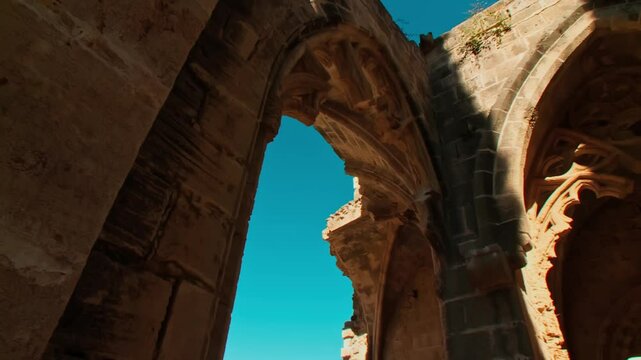 Bellapais Abbey is the ruin of a monastery built by Canons Regular in the 13th century village of Bellapais, Cyprus.