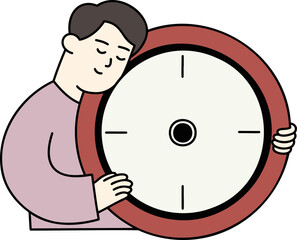 시계 남