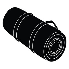 Portable Camping Sleeping Mat Rolled-Up for Easy Travel