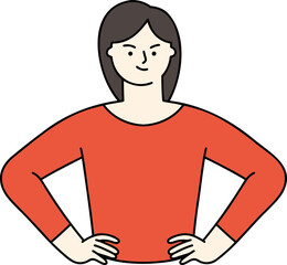 허리손 여