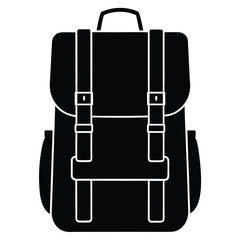 Classic Backpack Icon Travel, Hiking, and Everyday Use