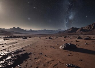 Vast, star-studded expanse, cosmic dust shimmering ,  texture,  deep space,  brilliant