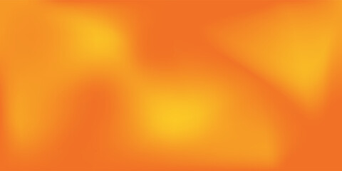 Mesh orange with blurred abstract yellow gradient vector background