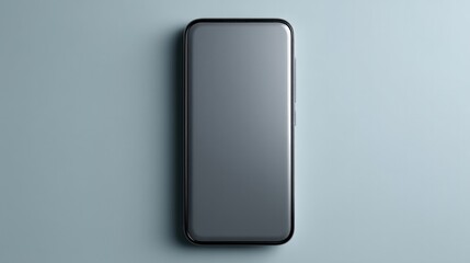 celebrate social media day with minimalistic image of smartphone on clean blank surface