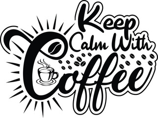 Best calligraphy, typography, coffee design, and vector illustration.