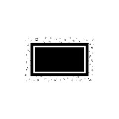 Music Frame Badge
