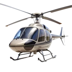 Fotobehang Luxury Helicopter: High-Resolution Image of a Modern Helicopter © Abdulrahman