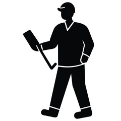 Construction Worker Using Tablet On-site Digital Management