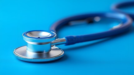 Modern Healthcare Concept on Blue Surface