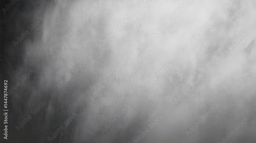 Poster simple grey background with a noise effect, making it look like fine fabric or paper