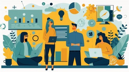 Infographic showcasing the importance of usergenerated content in digital marketing with tips for encouraging audience participation