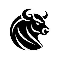 Bull Head logo Icon Symbol