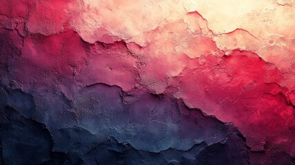 Naklejka premium Vibrant abstract texture featuring rich gradients of red, pink, and blue, perfect for modern design projects and artistic backgrounds.