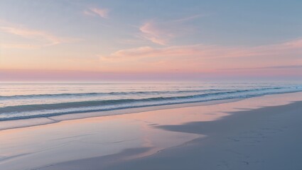 Obraz premium sunset on the beach