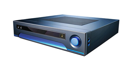 Obraz premium High definition television receiver rendering in a sleek and modern aesthetic