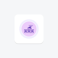 Irrigated Land, vector, pixel perfect, illustrator file