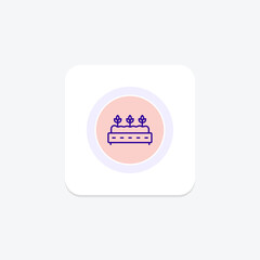 Raised Beds, vector, pixel perfect, illustrator file