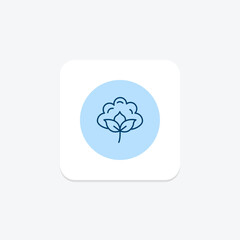 Cotton Field, vector, pixel perfect, illustrator file