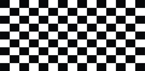 Fototapeta premium black and white chess board isolated on white background.