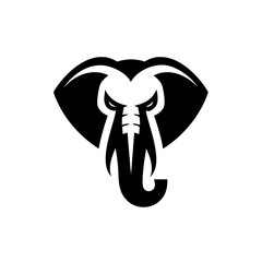 Thai Elephant Head Logo Symbol Icon