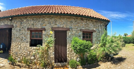 old house in the village