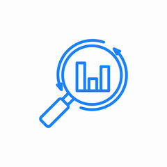 business analysis icon sign vector