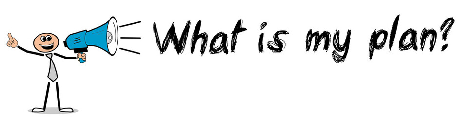 What is my plan?	
