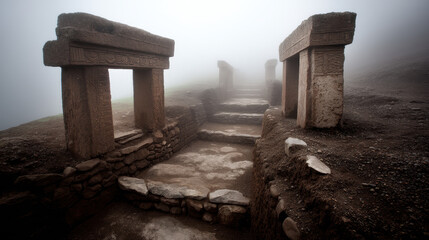 Hidden ancient city beneath volcanic ash reveals intriguing remnants and mysteries